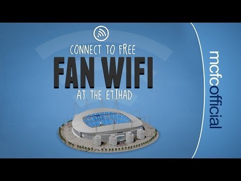 CONNECT TO FREE FAN WIFI AT THE ETIHAD