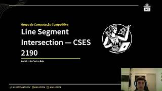 Exercício Interseção de segmento de linha - Line Segment Intersection - Plataforma CSES