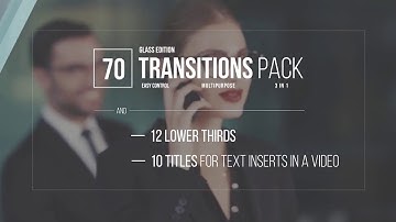 70 Transitions pack Free After Effects Template 1080P HD | Copied content Templates
