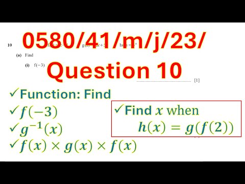 0580/41/m/j/23 question 10 - YouTube