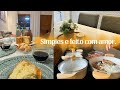 VLOG DO DIA: ROTINA LEVE, ALMOÇO CASEIRO E CAFÉ DA TARDE