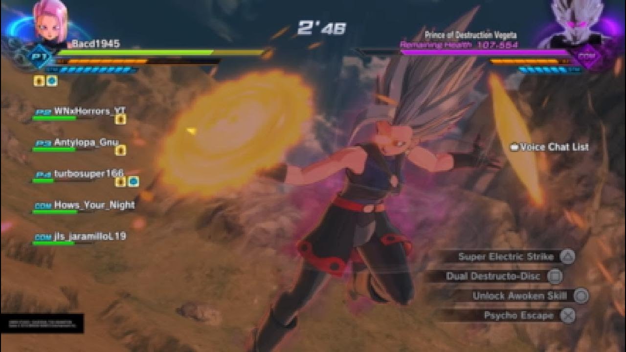 Dragon Ball Xenoverse 2 - Majin Vegeta Lite Raid 15-01-2026