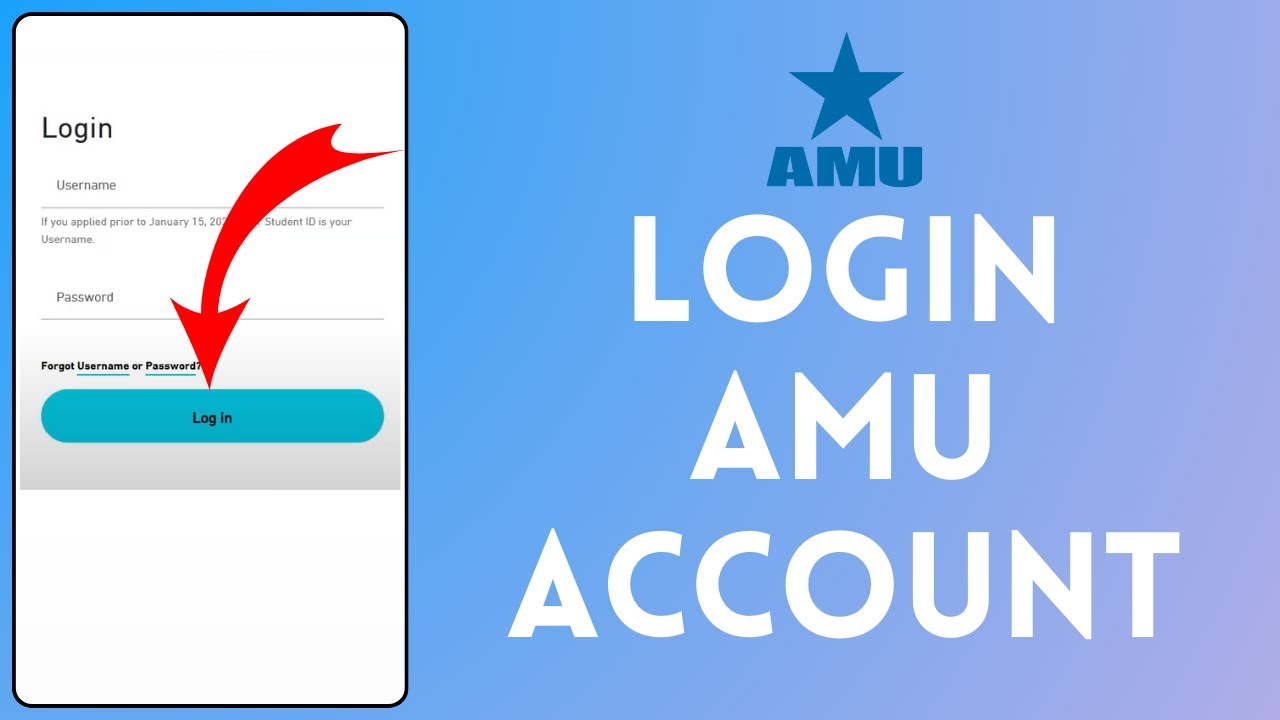 Login To American Military University Student Portal | AMU Student Portal Login 2024