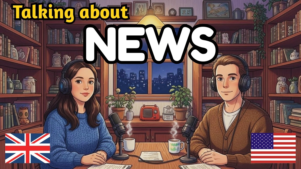 How to Talk About News in English | English Speaking Podcast for Fluency