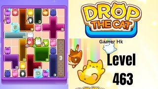 Drop The Cat Level 463 hard level Walkthrough Solution 