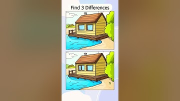 Find 3 differences!! #34