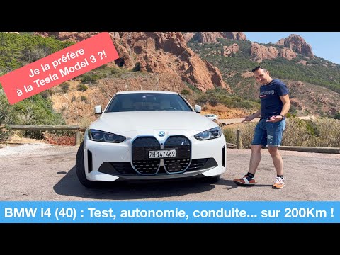 Essai BMW i4 40 sur 2000Km : autonomie impressionnante ! Je la préfère à Tesla ?