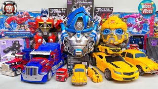 Satisfying Unboxing: World’s Most Realistic Bumblebee TRANSFORMER! MIRAGE, Optimus Prime Leader