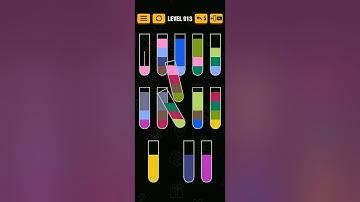 water sort puzzle level 913