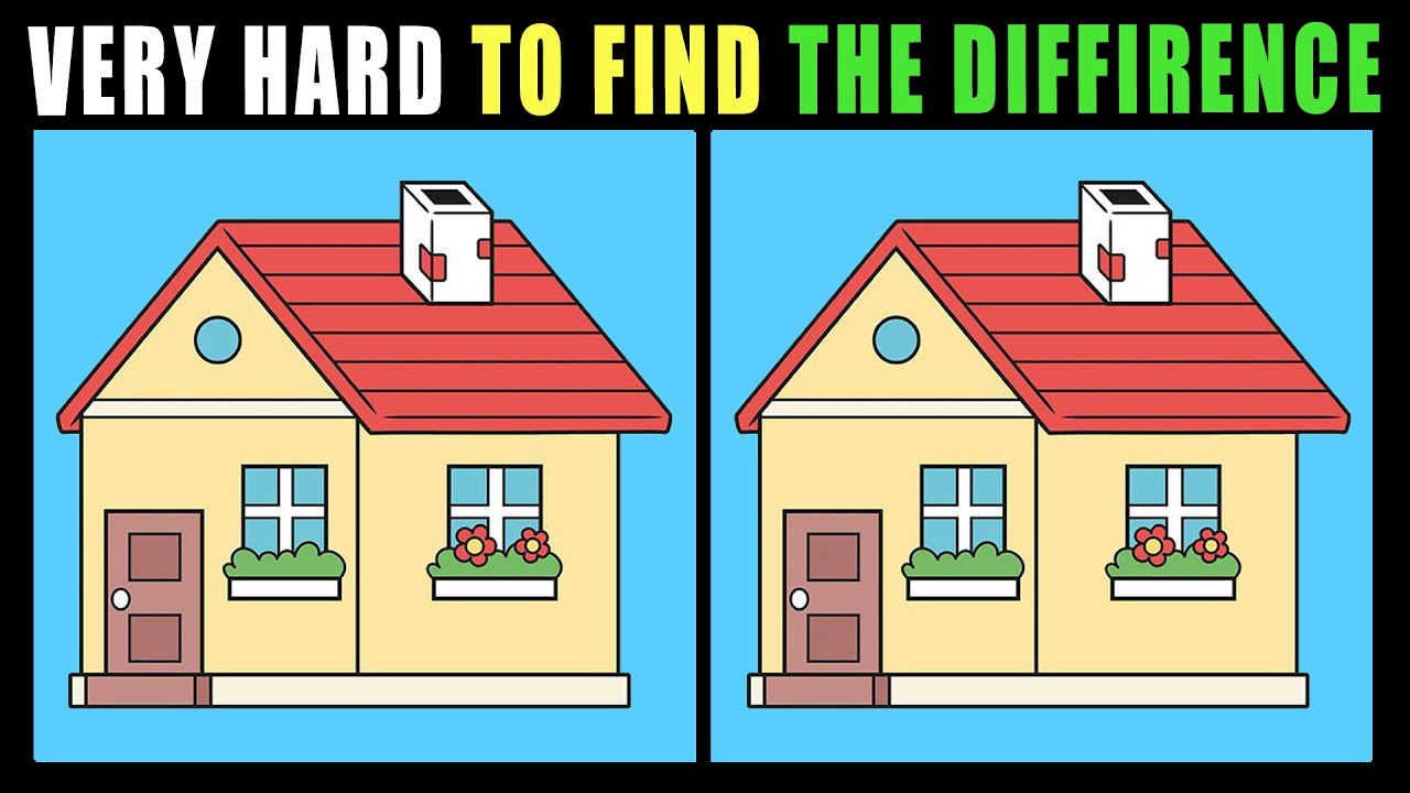 [Find the difference] GENIUS CAN FIND ALL! 😃 HARD QUIZ! [Spot the ...