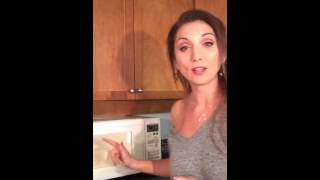 How to froth milk with a microwave