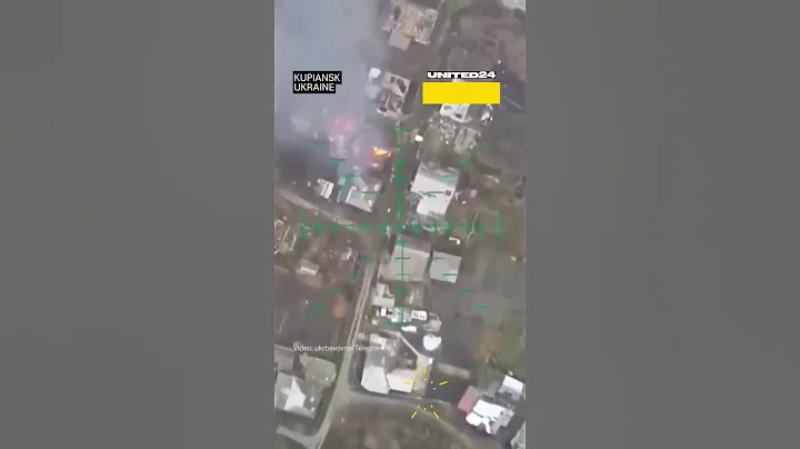 Ukrainian Bomber Drone Dropped Heavy Munition on Russian Soldiers #warinukraine #drone