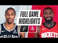 SPURS at ROCKETS | FULL GAME HIGHLIGHTS | February 6, 2021