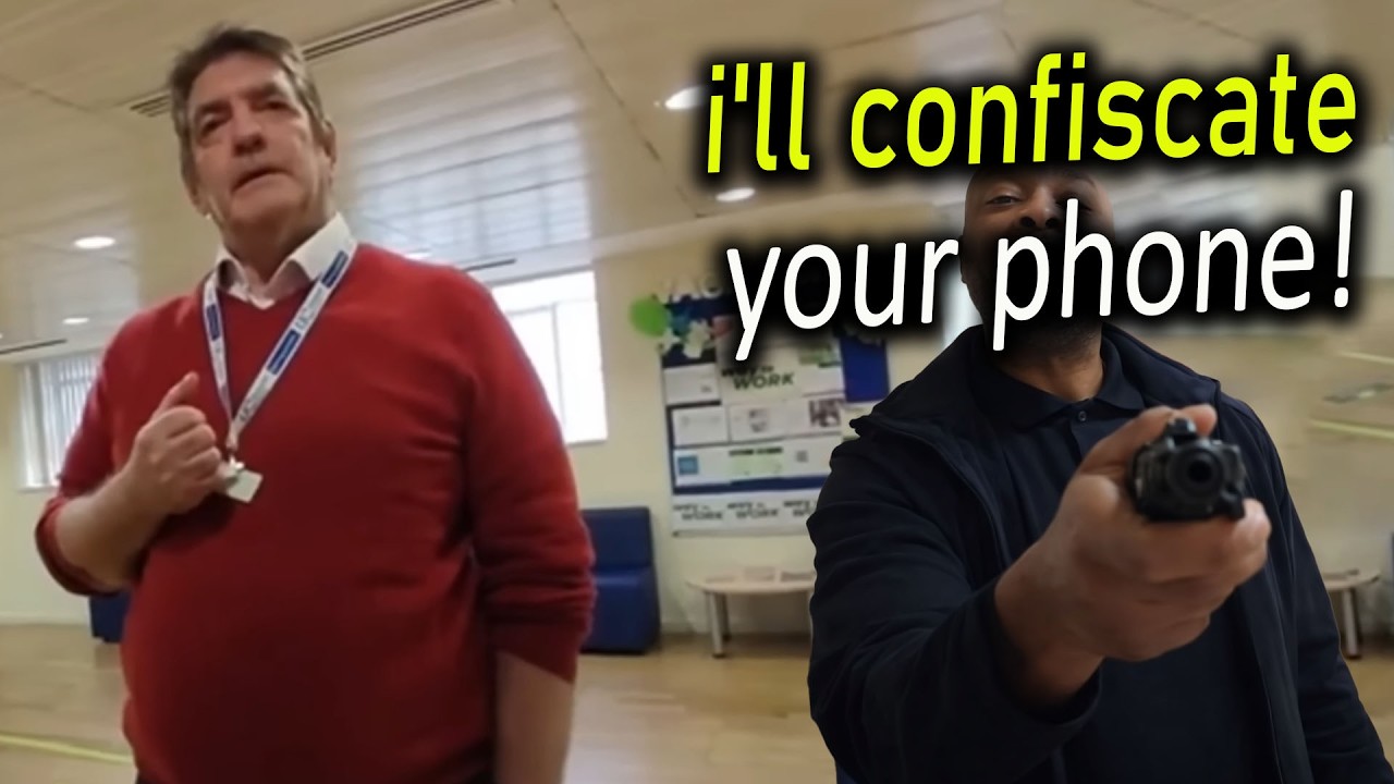 UK Security SNAPS After Auditor EXPOSES Illegal Camera Grab