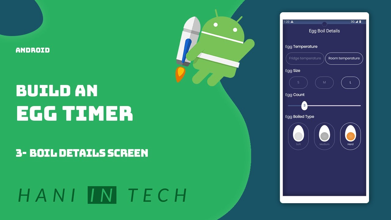 Build an Egg Timer - Part 4: Boil Details Screen - YouTube