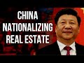 China nationalizing real estate as property collapse deepens prices crash  lgvs to buy apartments