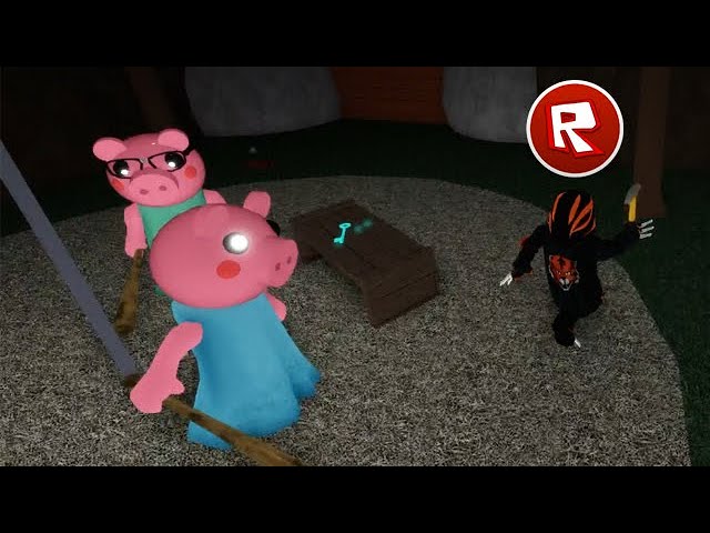 Roblox Piggy Being Chased By Two Peppa Pigs Xbox One Gameplay You - Wither Storm Costume Diy