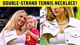 Brittany Mahomes Rocked a $73,000 Diamond Necklace at Super Bowl 2025
