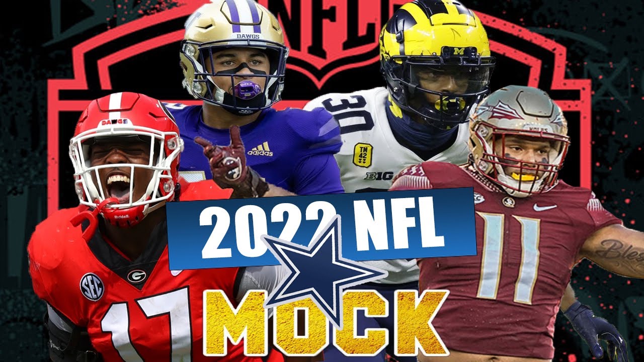 The Dallas Cowboys Will RAIL the 2022 NFL Draft! – Cowboys Mock Draft #AmericasTeam