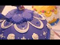 이분 금손입니다!  먹기 아까운 공주드레스 수제 케이크 / Beautiful princess dress cake