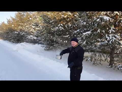 Мороз -54° Фейерверк из воды. Что то пошло не так...