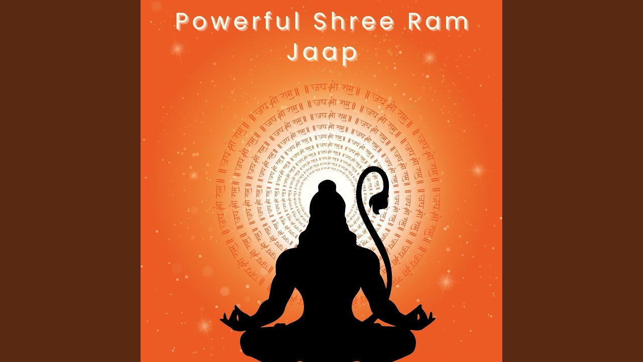 Powerful Shree Ram Sound Jaap राम मंत्र Lord hanuman chanting the name of lord...