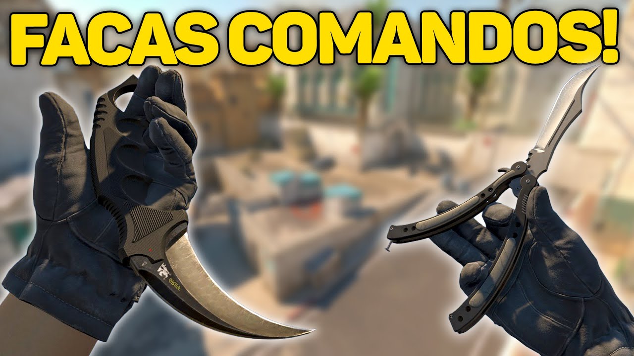 Comando facas CS2: como usar qualquer faca do jogo grátis