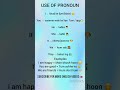 Learn Pronouns in English | I, You, He, She ka sahi use 📚 #Shorts