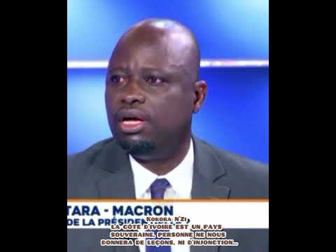 Kokora IVORY COAST IS A SOVEREIGN COUNTRY NO ONE WILL GIVE US ANY LESSONS OR INJUNCTION 