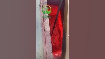 #shorts HOW ALUMINUM ROD | ALUMINUM BAR CONTINUOUS CASTING MACHINE WORKS