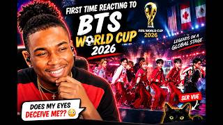 FIRST TIME REACTING to BTS World Cup 2026 Performance  | K-Pop Reaction