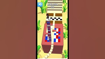 Gameplay top mobile games Relaxing n satisfying game iOS/ANDROID Stacky Dash  #shorts Level 28919