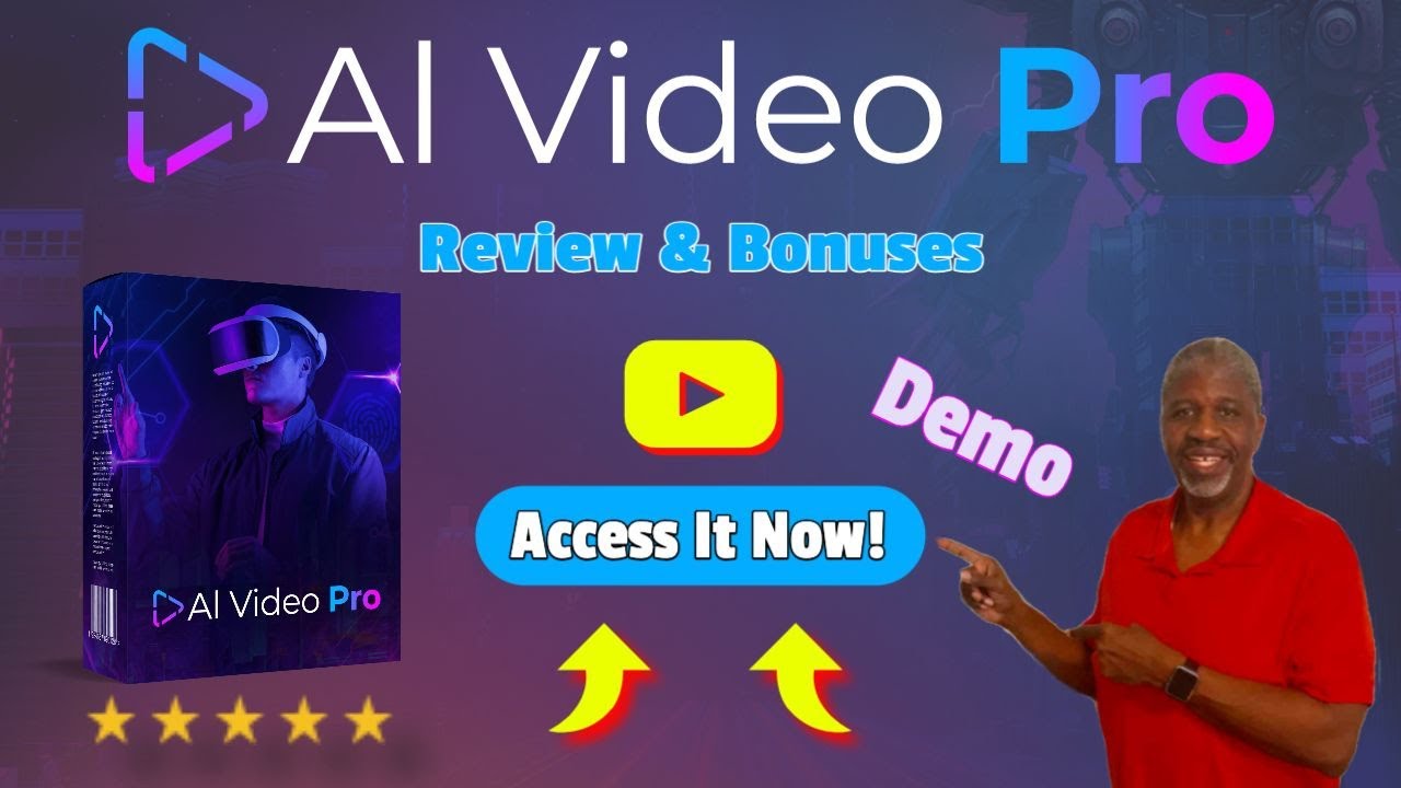 AI Video Pro Review ⭐BONUSES 👷🏽‍♀️DEMO🎁Creates Unlimited YouTube Shorts🔥