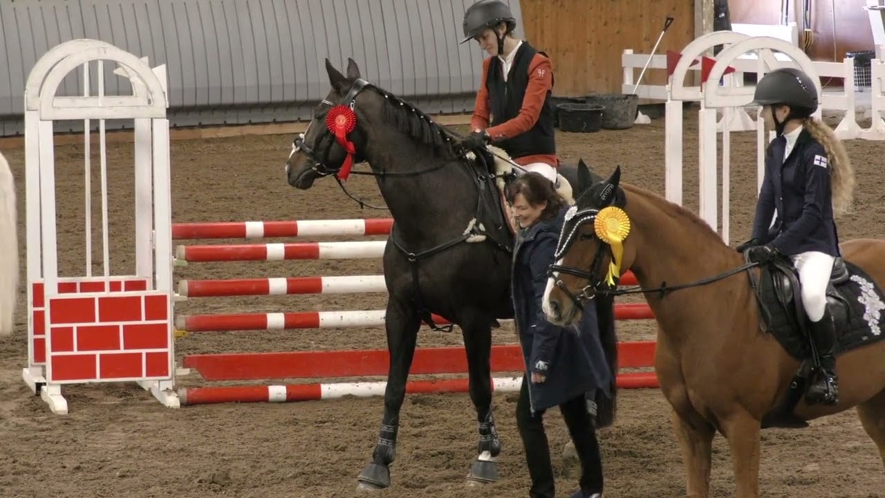 Laituri Maiju & Cimono de Maisy, palkintojenjako 95cm @ Indoor Opening 26.-28.9.2025