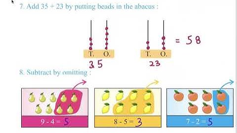 Class 3 PSEB Maths World (Maths book)-  Addition Subtraction Chapter 2 (Part 1)