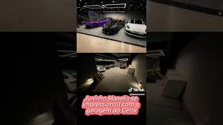 🔴Juninho Manella se impressiona ao ver a garagem de Cerol🔴 #cerol  #cerol  #juninhomanella  #carros