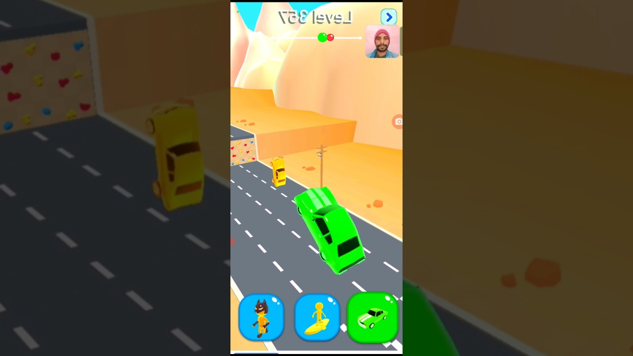 Shape shifting game level 357 