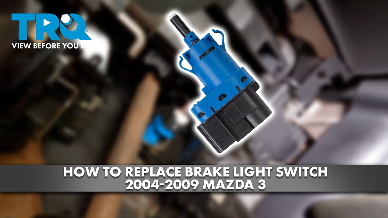 How to Replace Brake Light Switch 2004-2009 Mazda 3