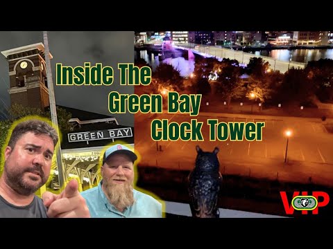Inside The Green Bay Old Train Station Clock Tower | Only Video On The Internet!