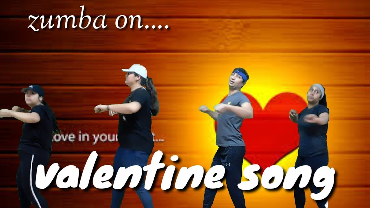 Valentine zumba on valentine song zumba fitness by harish shekhar