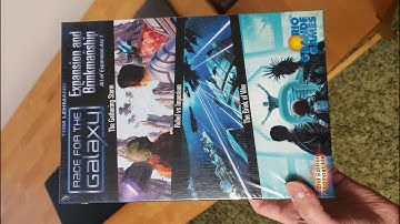 Race for the Galaxy: Expansion and Brinkmanship (Unboxing)
