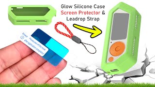 Flipper Zero Accessories Dark Glow Silicone Case, Screen Protector Leadrop Hand Strap Review