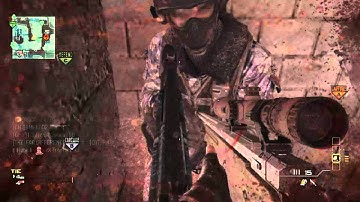 MW3 Quickscoping and Throwing Knife montage