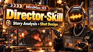 Turn Prompts into Director-Level Shots | MiniMax H3 Director Skill: Story Analysis & Shot Design