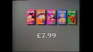 Original VHS Opening: The Sword in the Stone (UK Retail Tape)