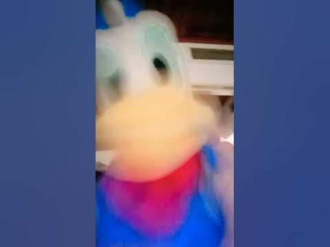 Donald duck puppet - YouTube