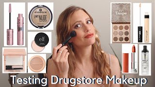 TESTING NEW DRUGSTORE MAKEUP, ANTI-FOUNDATION CHIT CHAT GRWM, TALKING ABOUT YOUTUBE\/FROM HEM TO STEM