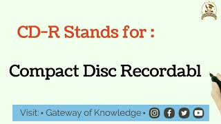 Most Repeated Computer Related Abbreviation for PPSC, FPSC, NTS, PTS, OTS, PMS, CSS Test Preparation