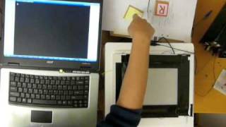 Demo of RFID supported Multi-touch
