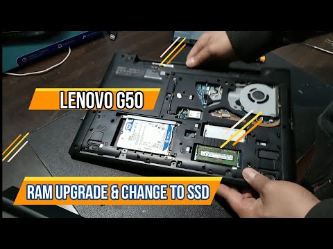 Lenovo G50 Upgrading